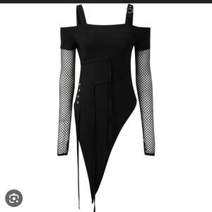 Killstar Hole Heartedly Bardot Top